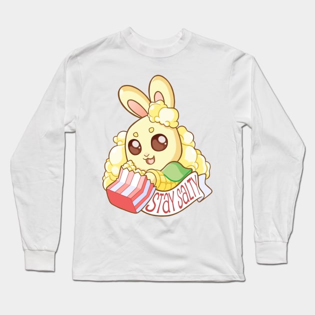 Nummy Bunnies- Stay Salty Long Sleeve T-Shirt by strawberryquiche